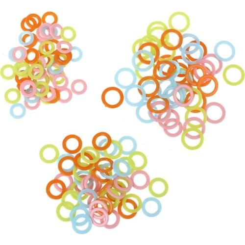 150pcs Round Knit Knitting Marking Circles Rings Markers Crochet Stitch DIY Craft Tool Sewing Accessories