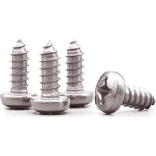 20pcs phillips titanium round pan head self tapping screw M3 M4 M5 M6