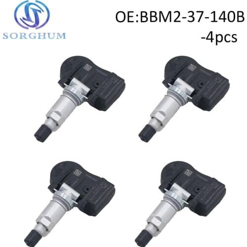 4PCS BBM2-37-140B TPMS Tire Pressure Sensors For Mazda 6 5 3 2 MX5 RX8 CX7 CX9