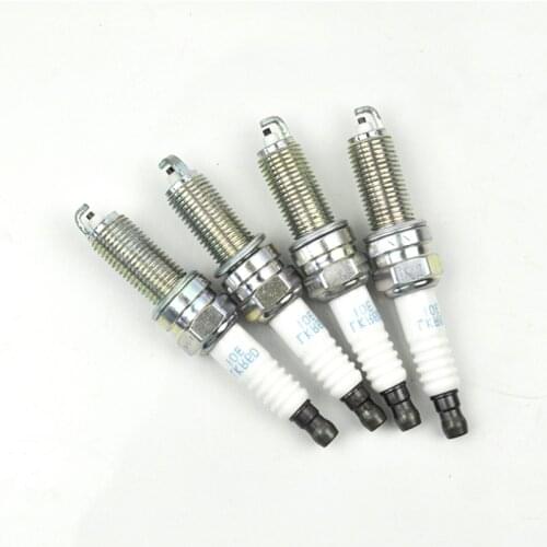 4pcs/lot 18843-10062 LKR6D-10E 96569 Spark Plug For Hyundai Kia Rena Picanto Morning Rio Accent 1884310062 18846 10062 LKR6D10E