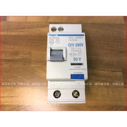 Original new 100% AD625G leakage switch leakage circuit breaker 2P 25A 30MA