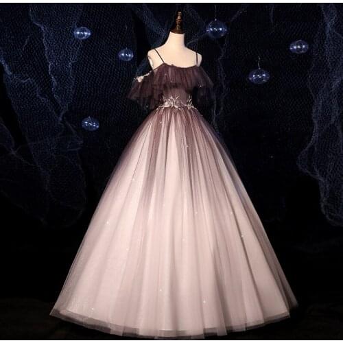 Renaissance Colonial Priness Floral Ball Gown with Long Train Reenactment Dresses