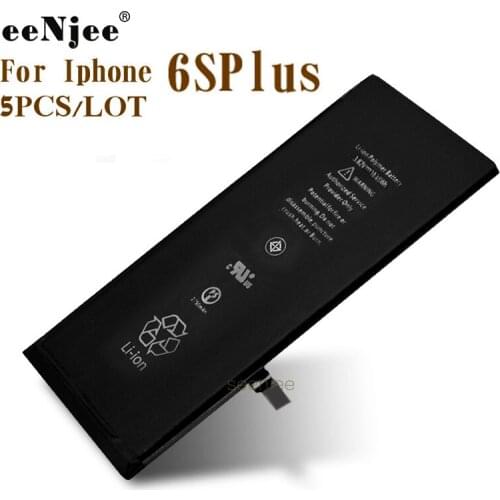EeNjee 5PCS Phone Battery For Iphone 6S Plus 6SPlus 3.8V 2750mah Original IC ORG Qlty 100% Test 0 cycle Replacement Repair