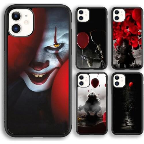 Krajews It Pennywise Clown Movie Phone Case Cover For iPhone 5s SE 6s 7 8 plus X XS XR 11 12 pro max Samsung Galaxy S7 S8 S9 S10