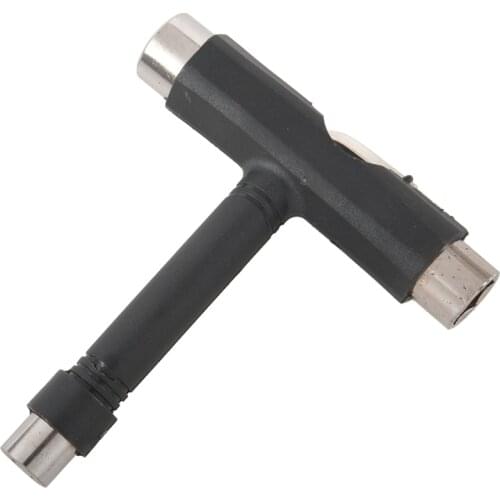 Black T SKATEBOARD ROLLER SKATE HEAVY DUTY MULTI T TOOL NEW