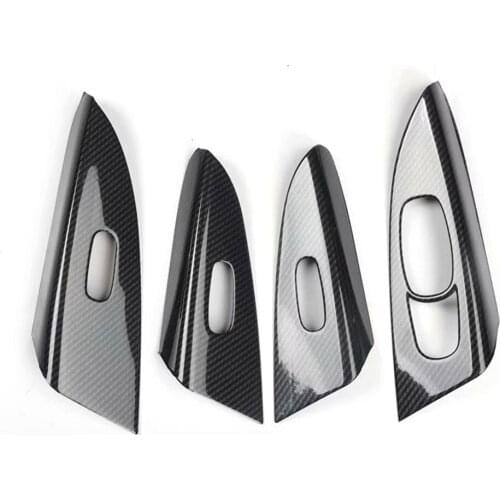 For Nissan Sentra SYLPHY 2012-2019 LHD Car Door Armrest Window Lift Switch Panel Cover Trim Interior Styling