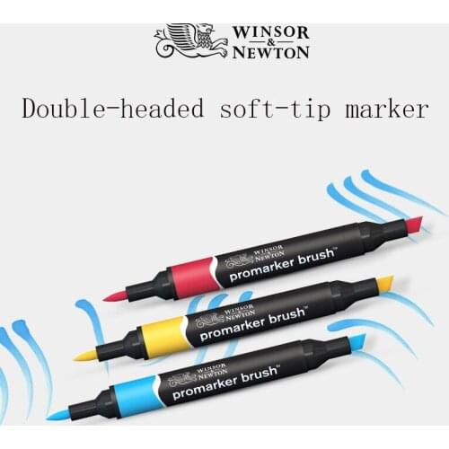 1pc Winsornewton Double Tip Soft Alcohol Marker 72 Colors Available Art Supplies