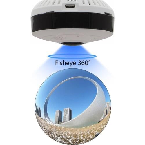 Fisheye Security Camera 360 Degree 960P Wireless Panoramic IP Camera 1.3 Megapixel HD Video Surveillance Monitoring Night Vision