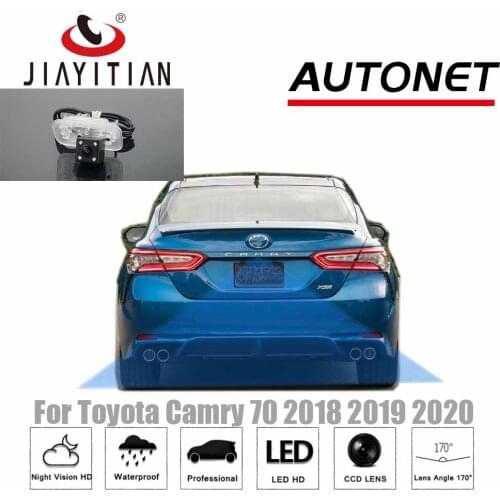 JIAYITIAN rear view camera For Toyota camry 70 new camry 2018 2019 2020/CCD/Night Vision/Backup Reverse Camera/parking camera