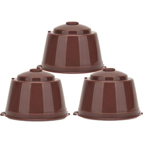 Coffee Capsule Cup Reusable Coffee Cup Coffee Filter Cup Suitable for Dolce Gusto Filled Coffee Filter 1 Piece