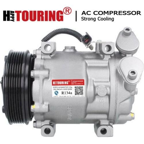AC Compressor sd7v16 for VOLVO S80 II V70 III S60 II V60 1.6 36001870 36001898 31291821 31348245 31348213