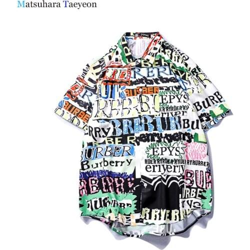 Мужские рубашки с коротким рукавом Matsuhara Taeyeon China At AliExpress