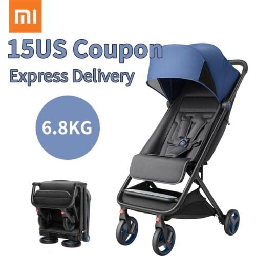 2019 new baby stroller ultra-light and easy to fold one-handed folding carry on air plane wheel shock absorber