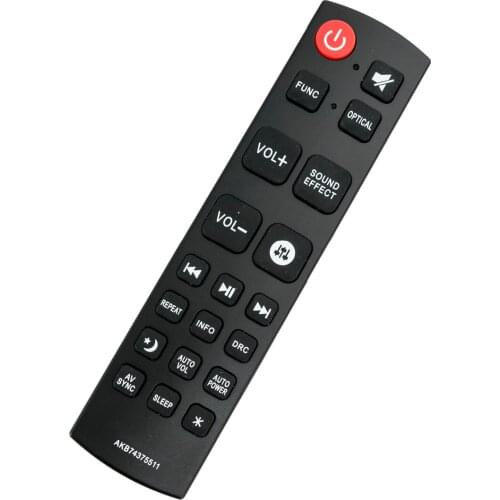 New AKB74375511 Remote Control for LG Sound Bar LAS751M LAS750M LAS855M LAS950M LAS855MBAUSLLK LAS950MDAUSLLA LAS950MDAUSLLK