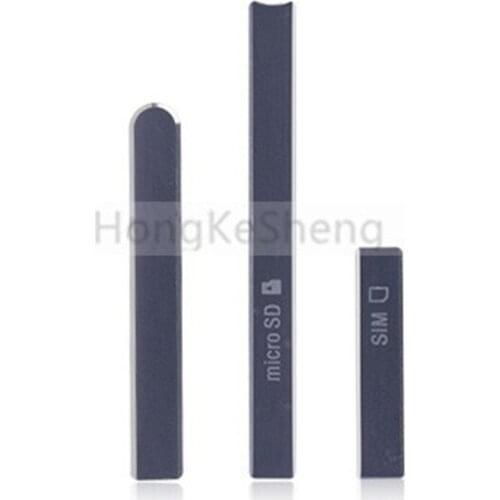 OEM Micro SD+SIM+USB Port Cover Flap Replacement for Sony Xperia Z3V Z3Verizon D6708