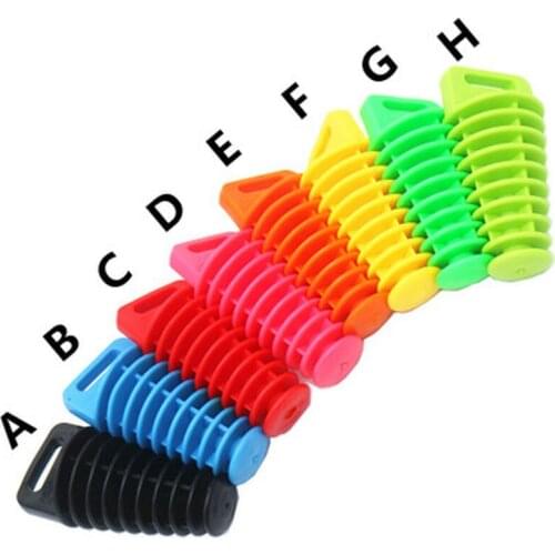 1PC Motorcycle Exhaust Pipe Motocross Tailpipe PVC Air-bleeder Plug Exhaust Silencer Muffler Wash Plug Pipe Protector 15-37MM