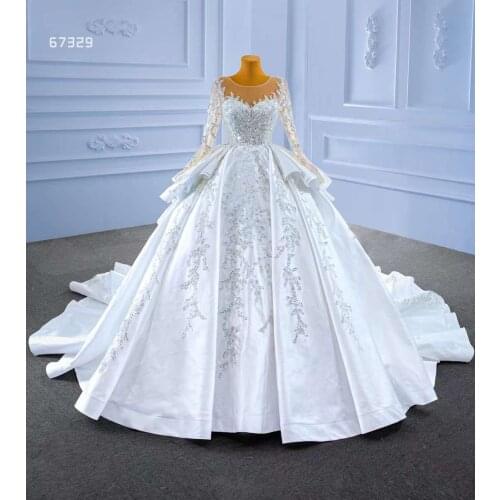 AOLANES Lace Wedding Dresses