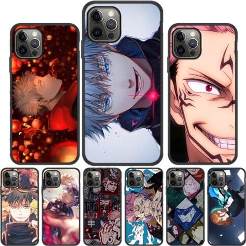 Case For iPhone 11 12 Pro Max Cases Jujutsu Kaisen Anime Case Fundas iPhone11 Pro 7 8 Plus XR XS Max SE 2020 6S 5S 12 Mini Cover