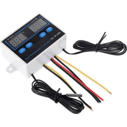 Dual Thermostat for Incubator 10A Digital Heating Cooling Temperature Controller