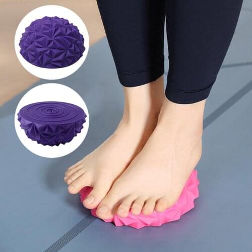 Fitness Muscle Foot Full Body Exercise Tired Release Yoga Half-ball Massage Ball Foot Full