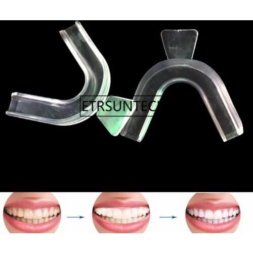 Wholesale 1000 pcs/lot plastic Thermoforming mouth teeth dental teeth whitening trays F1706