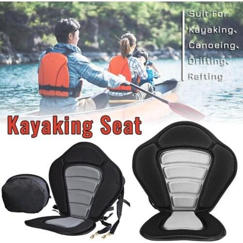 Luxury Kayak Seat Boat Seat Soft and Antiskid Base High Backrest Adjustable Kayak Cushion Seat with Backrest
