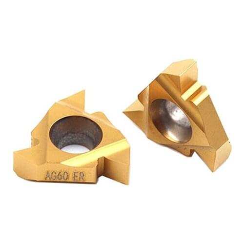 16ER 16IR A55 G55 AG55 A60 G60 AG60 LDA LDC Carbide Inserts CNC Lathe Turning Tools Threading Turning Blades, For Cutting Steel
