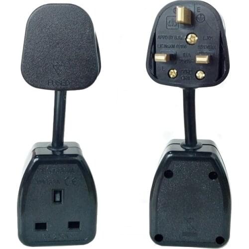 Power Cable extension Cord Cable board SOCKET UK AU Italy EU Plug Power Adapter Extension Adapter Power Line 0.5M/1.5/3/5M