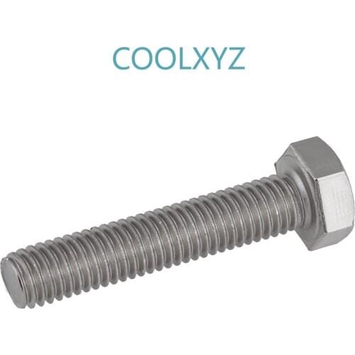 304 Stainless Steel Fine Teeth External Hexagon Screw/Bolt M6*0.75/ M8*1.0 pitch Teeth 5PCS