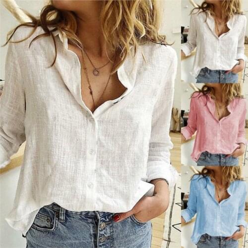 VOLALO Yellow Blouses