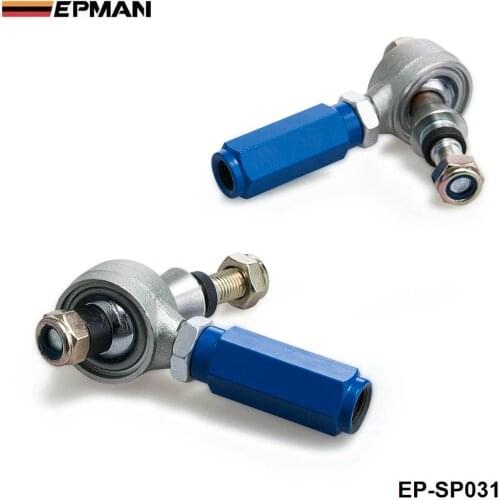 Rear Suspension Adjustable Outer Tie Rod End Links For Nissan 240SX 95-98 Tie Rod Ends Blue EP-SP031