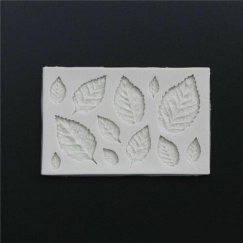 1pcs leaf silicone mold fondant mold chocolate mold lace mold cake decorative mold