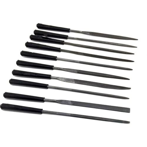 Muspor 10pcs Guitar Frets Nuts Polished File Rasp Grinding Knife Repair Burnish Tool for Guitar Banjo Ukulele Mandolin Care Tool