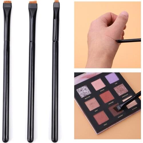 5Types Super Thin Angled liner Make Up Brush EyeBrow Eyeliner Synthetic Makeup Brushes Fine Eyebrow Cosmetic Tools Professional