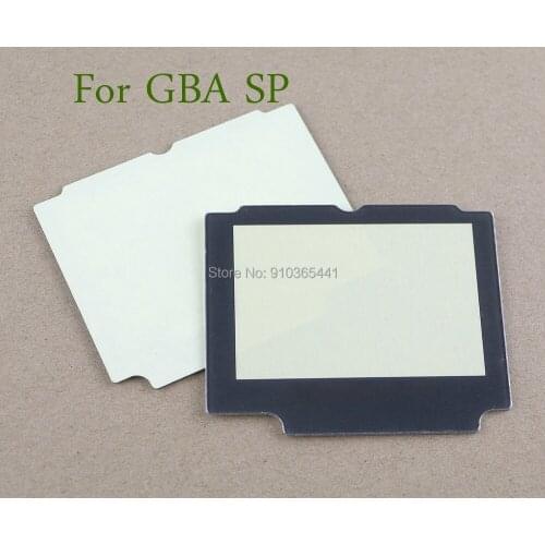 3pcs/lot Black Plastic mirror For Game Boy Advance SP Replacement Screen Lens Protector For GBA SP Game Console