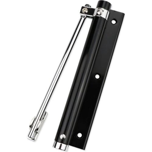 Door Closer Single Spring Strength Adjustable Surface Mounted Mini Automatic Closing Fire Rated Door Hardware 180*165*53mm