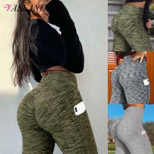 Leggings Women High Waist Tummy Control Workout Leggings Butt Lifting Booty Tights Seamless Sport Pants Gym Textured Leggings