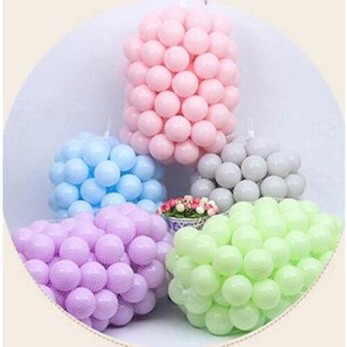 100Pcs/Set Children Plastic Ocean Ball 5.5/7cm Colorful Eco-Friendly PE Sea Balls For Kids Gifts Outdoor Sport Dry Pool Pit Toys