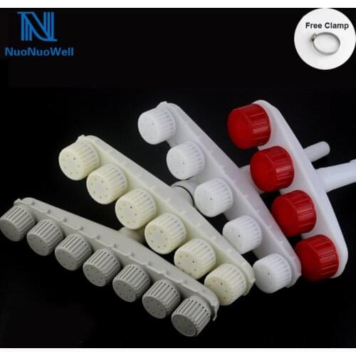 NuoNuoWell Large Flow Pump Use Plastic Atomizing Sprayer Garden Vegetable Irrigation Mist Nozzle For 1'' 1.2'' 1.5'' Soft Pipe