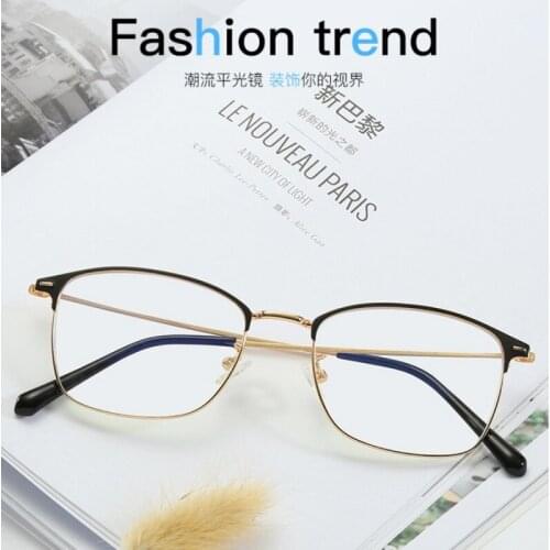 Anti-Blue Rays Computer Glasses Women Men Light Prescription Men Optical Eyeglasses Photochromic Glasses Frame Fashion Eyewear