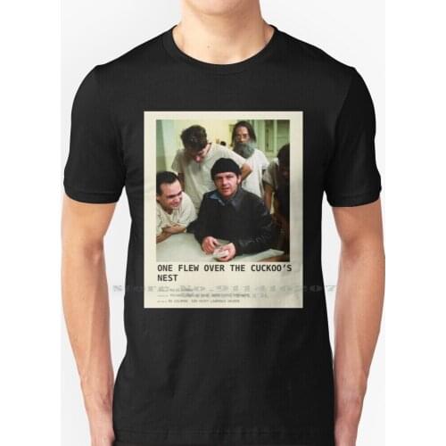 One Flew Over The Cuckoos Nest T Shirt 100% Pure Cotton