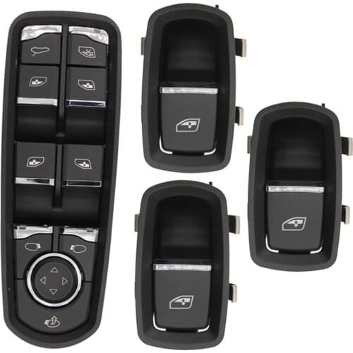 Power Window Switch 7PP959858RDML 7PP959858MDML For Porsche Panamera Cayenne Macan 2011-2017 Power Window Switch Button