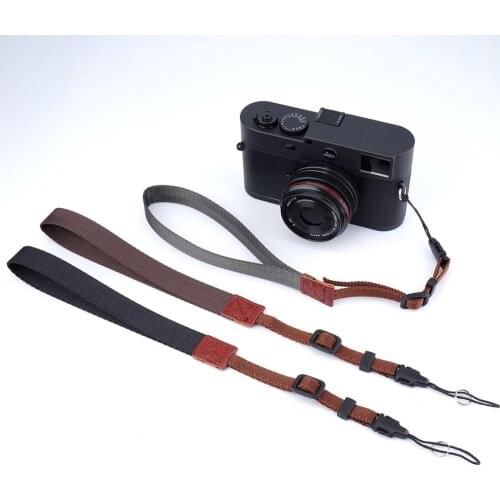 High Quality Newest Digital nylon Grip Wrist Hand Strap Creative Hand-made Parachute Rope Camera Wristband for Nikon Canon Sony