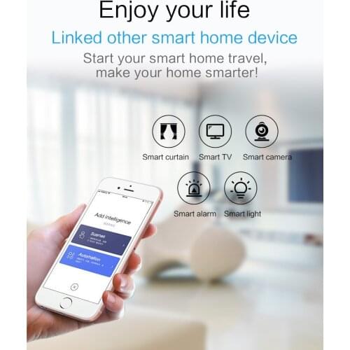 Wifi infrared anti-theft alarm Tuya graffiti anti-theft sensor Mobile APP infrared detector