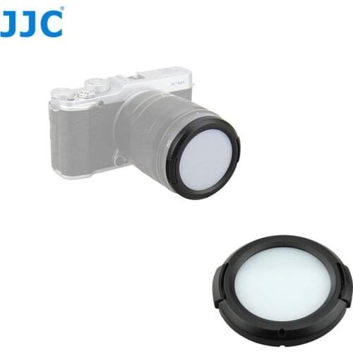 JJC Camera Lens Protective Filter Card 49/52/55/ 58/62/ 67/72/77mm White Balance Lens Cap for Sony/Nikon/Canon/Olympus/Pentax