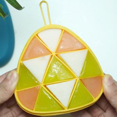 3pcs Square Food Silicone Ice Cube Mold Cute Ice Cream Maker Mold Fondant Chocolate Tray Mould Kitchen Gadgets Tools