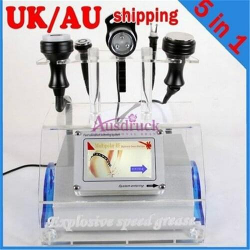 5in1 Vacuum RF Ultrasound Cavitation slimming Multipolar Bipolar Radio Frequency skin lifting machine safe and effective