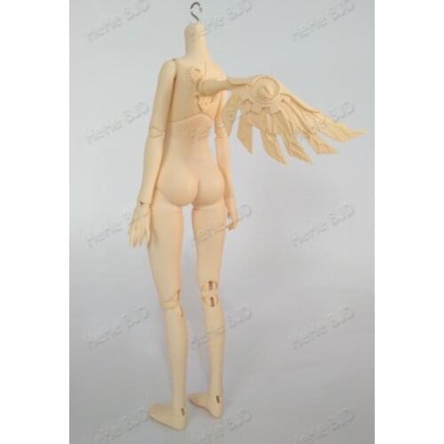 BJD 1/4 body girl body Wings without head free shipping size 1/4 model