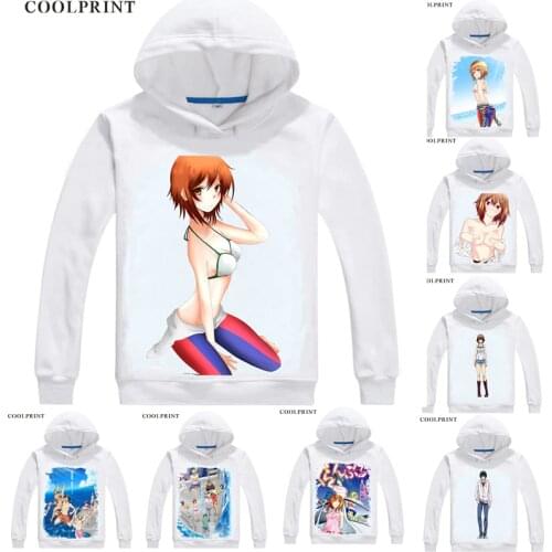COOLPRINT Grand Blue Guranburu Hoodies Hooded Hoodie Japanese Anime Grand Blue Dreaming Kotegawa Chisa Kitahara Iori Sweatshirts