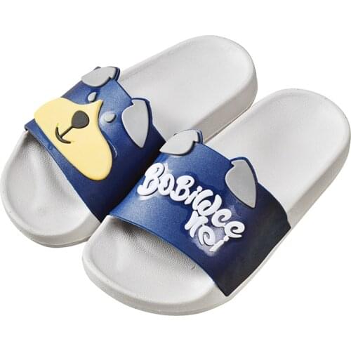 Children girls slippers boy summer shoes kids baby cartoon indoor shoes soft bottom non-slip home sandals beach slippers